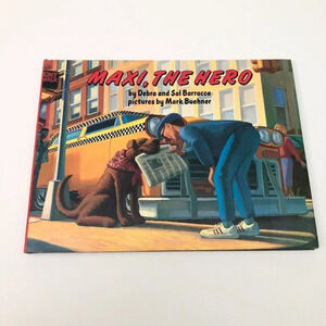 Vtg 1991  Maxi The Hero Hardcover Debra Sal Barracca DJ HC